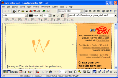 edit WYSIWYG even inside frames